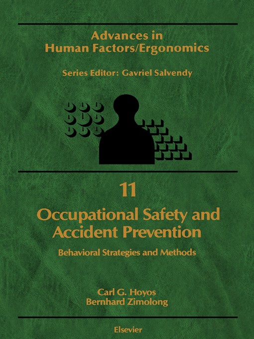 Title details for Occupational Safety and Accident Prevention by C.G. Hoyos - Available